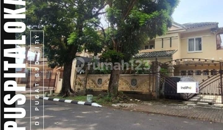 Murah di Puspitaloka Bsd !! Rumah Lama Dekat Sekolah Al Azhar Bsd