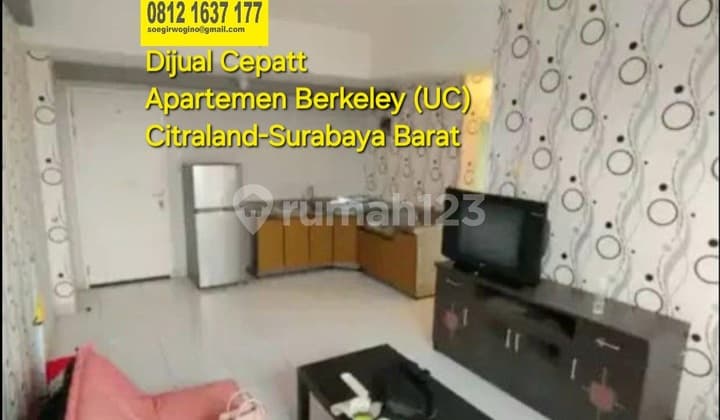 Dijual Apartemen Berkeley Citraland Surabaya Barat