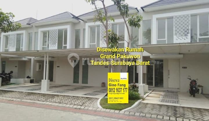 Disewakan Rumah Grand Pakuwon Tandes-Surabaya Barat