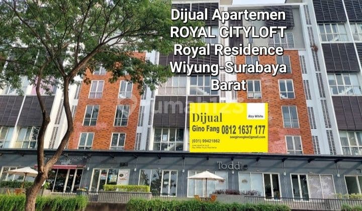 Dijual Murah Apart Royal Cityloft Royal Residence Wiyung-surabaya Barat