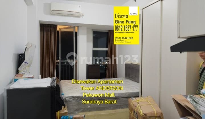 Anderson Pakuwon Mall Apartment for Rent, West Surabaya