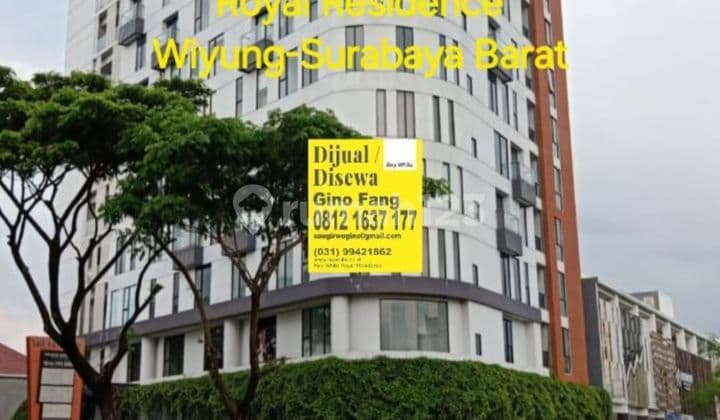 Dijual 2 Unit(jejer) Office Royal 55 Royal Residence Wiyung-Surabaya Barat