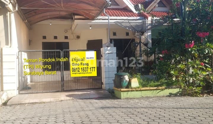 Dijual Rumah Taman Pondok Indah Wiyung- Surabaya Barat