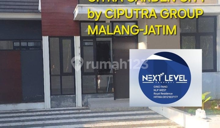 Dijual Rumah Citra Garden City By Ciputra Group Malang Jatim