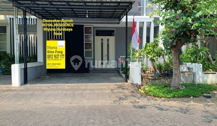 For Rent Royal Residence Wiyung House - West Surabaya