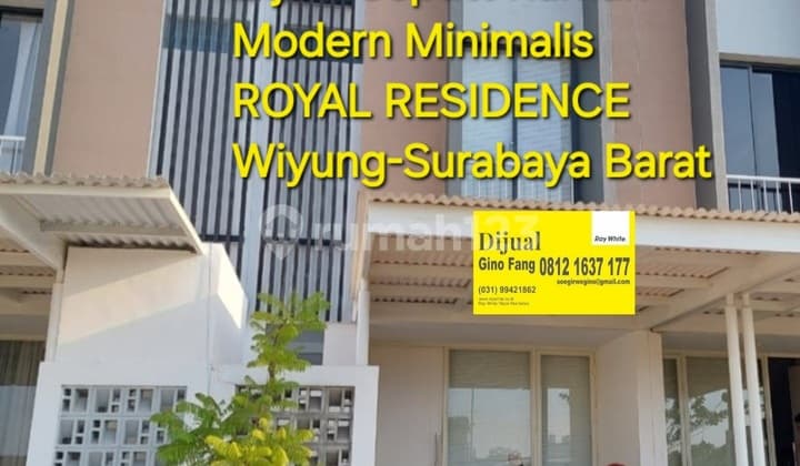 For Sale Royal Residence Wiyung West Surabaya House