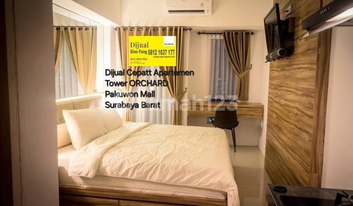 Dijual/ Sewa Apartemen Tower Orchard Pakuwon Mall Surabaya Barat