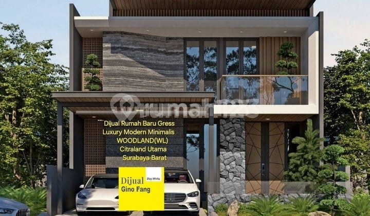 Dijual Rmh Woodland Baru Gress Citraland Utama Surabaya Barat