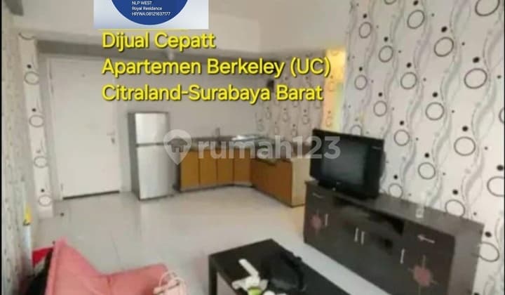For Sale Berkeley Citraland Apartment West Surabaya