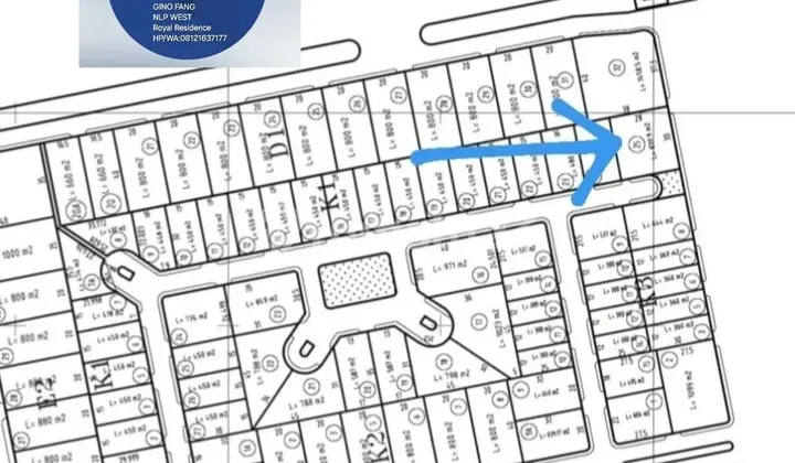 For Sale: Commercial Plot Area in Citraland West Surabaya