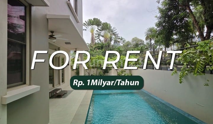 Disewakan Rumah Widya Chandra Residence - Jakarta Selatan