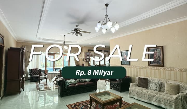 Classic House for Sale, Ready to Occupy, Ragunan - South Jakarta