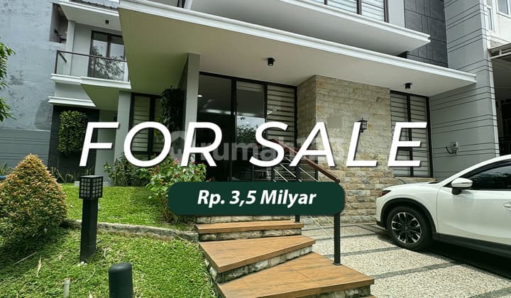 Dijual Rumah Modern Siap Huni di Cirendeu Park - Tangerang Selatan