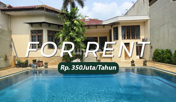 Disewakan Rumah Nyaman & Bagus Siap Huni di Kemang - Jakarta Selatan