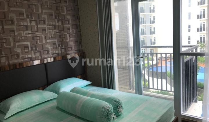 Disewakan Apartemen Puri Orchard 1 BR Full Furnished View Pool