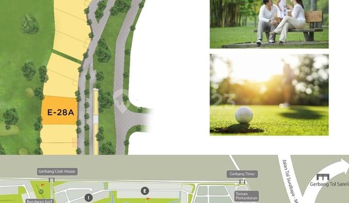 Tanah Golf View Murah di Perumahan Graha Family Famili Golf View, Surabaya 1.817 m² Tanah Golf View Murah di Perumahan Graha Family Famili Golf View, Surabaya 1.817 m²