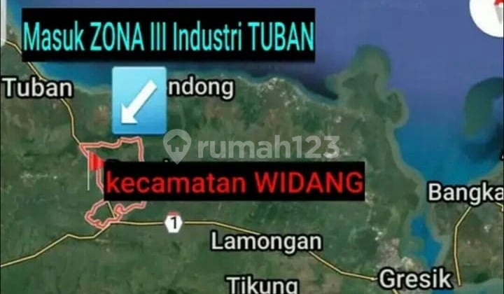 Fast Sale of Industrial Land in Tuban