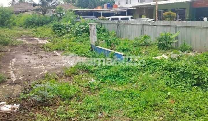 Tanah Komersil Pinggir Jalan Dekat Stasiun Depok Lama