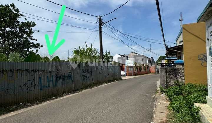 Dijual Tanah Izin Untuk Komersil , Bisnis ,industri Lokasi Di Jalan Kademangan , Setu - Tangerang Selatan