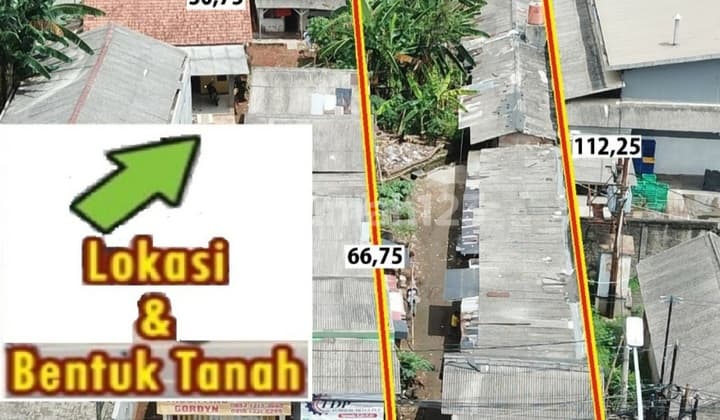 KAVLING PINGGIR JALAN RAYA CIATER BSD