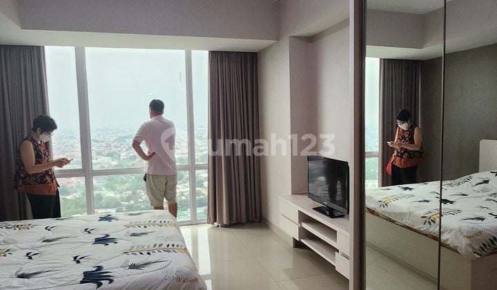 Disewakan studio tower 2 golf view siap huni