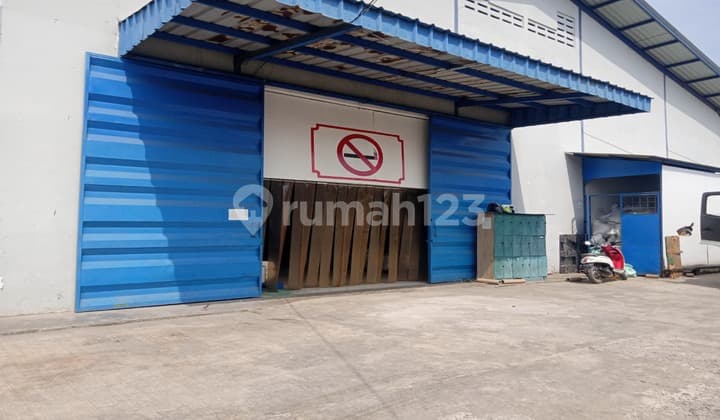 Gudang di Kawasan industri mekar jaya akong sepatan tangerang dekat bandara, Sepatan