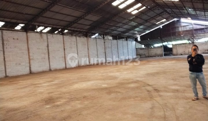 Bebas Banjir, Gudang, 1 Lantai, SHM, Siap Huni,