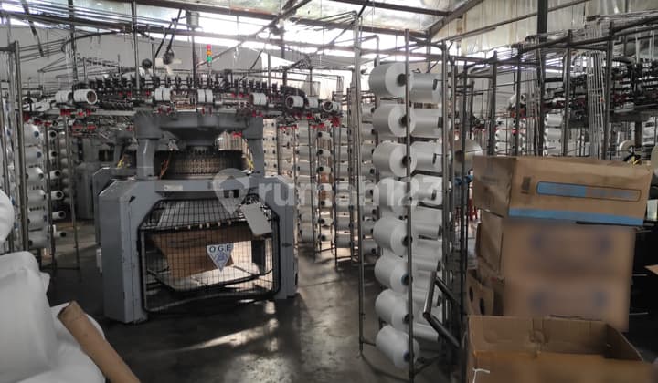 Dijual Segera Pabrik Aktif Produktif Leuwigajah Bandung Barat