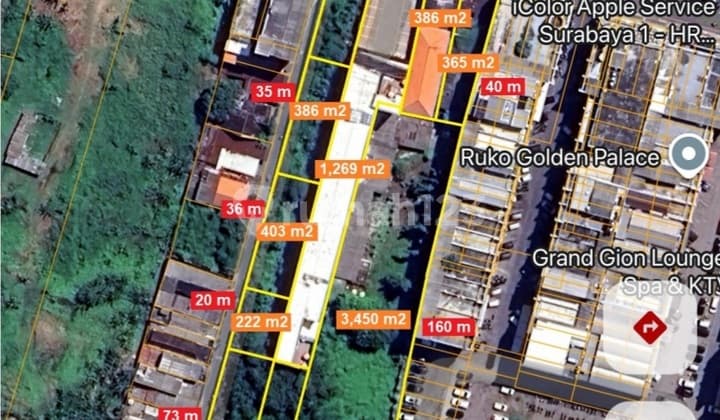 Tanah Hr Muhammad Lokasi Super Strategis di Surabaya Barat