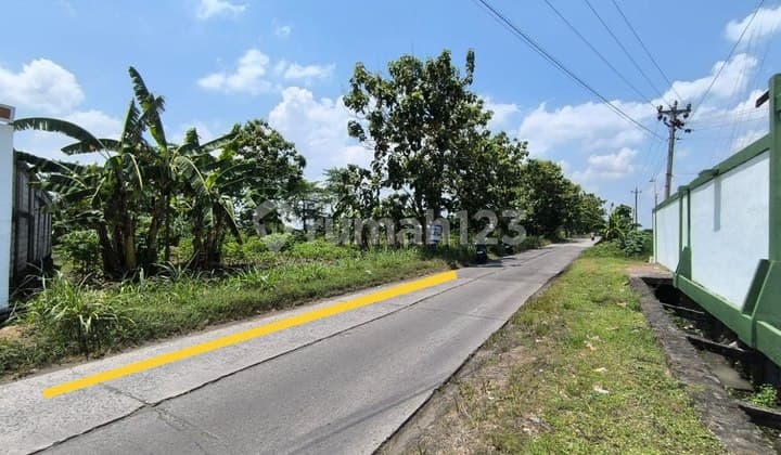 Tanah Luas 12.475m² Strategis Cocok Untuk Industri Di Boyolali