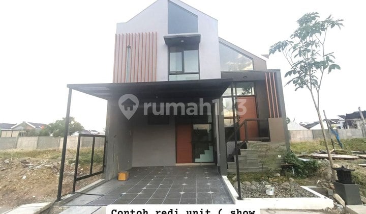 Rumah 2lt Ready Dan Pesan Bangun Konsep Jepang Di Cluster Clmdu