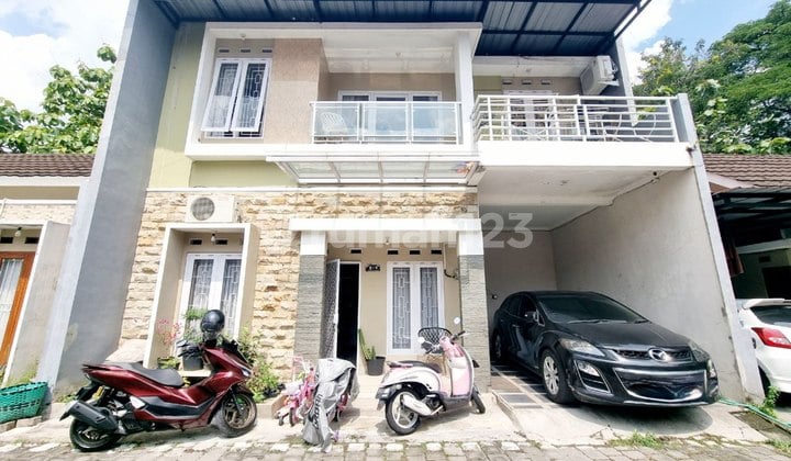 Rumah Cantik 2lt Nyaman Di Perumahan Cluster Gedongan Clmdu