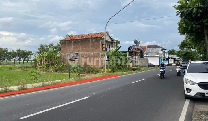 Tanah Ideal Dan Strategis Tepi Jln Raya Di Mojolaban