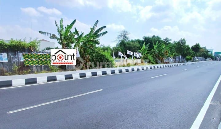 Tanah 13.376m² 3 Muka Strategis Mangku Jln Raya Tengah Kota Solo