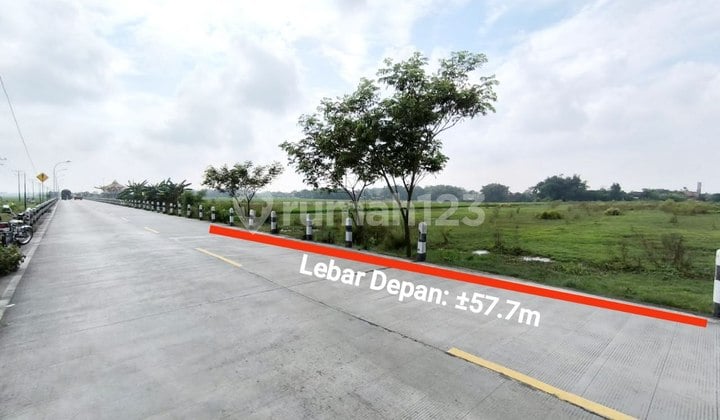 Tanah Pekarangan 14.410m² Strategis Dekat Pintu Tol Sragen