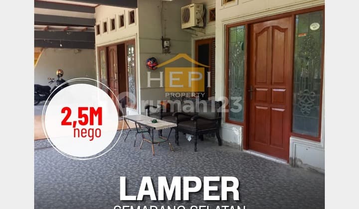 Rumah tengah kota di Lamper Lor Semarang Selatan