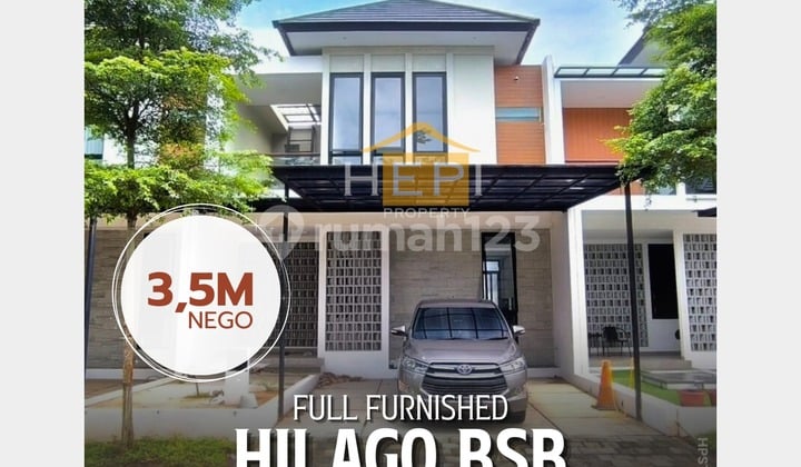 Rumah 2 Lantai di Hilago Bsb Semarang Barat
