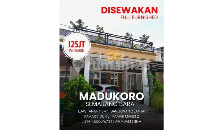 Rumah dekat Bandara di Madukoro Regency Semarang Barat