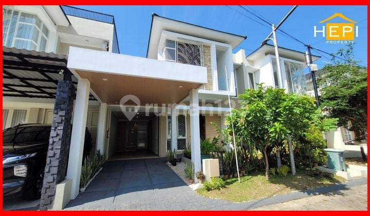 Rumah 2 Lantai Full Furnished Di Perumahan Elit Dekat Pusat Kota