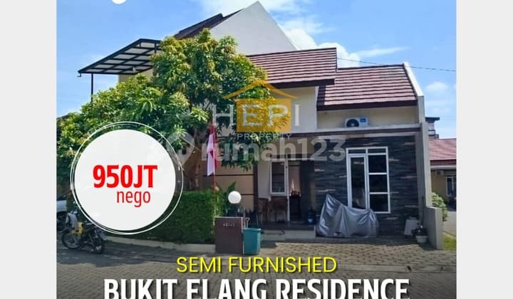 Rumah Semi Furnished di Perum Bukit Elang Residence, Tembalang
