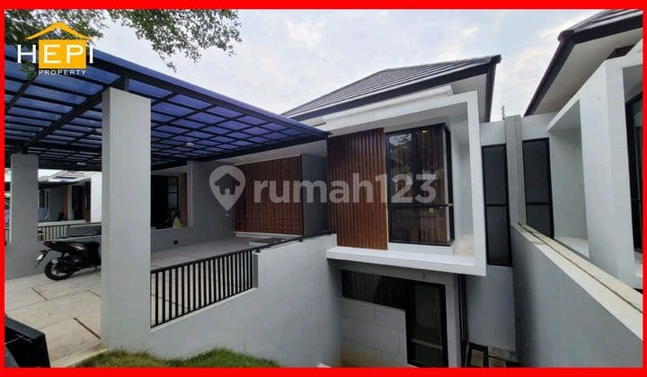 New Home In North BSB Semarang With Lake View Fully Furnished