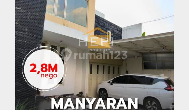 Rumah 2 Lantai Siap Huni di Manyaran Semarang Barat