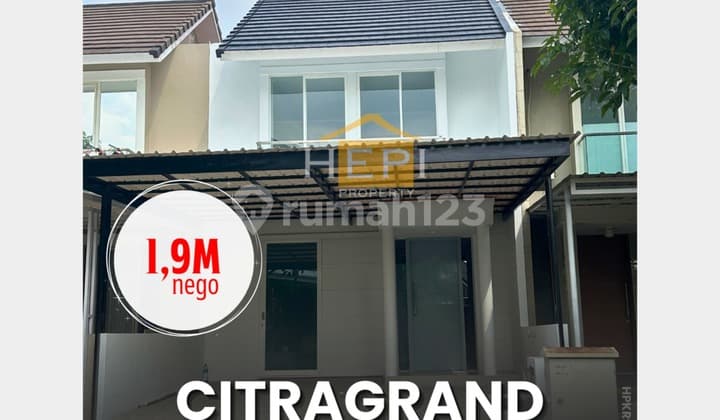 Rumah Minimalis di Perum Citragrand Blok Greenstone Sambiroto Semarang
