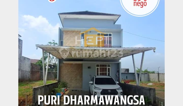 Rumah 2 LANTAI di Perumahan Puri Dharmawangsa Mijen Semarang