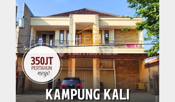 Rumah Tengah Kota di Kampung Kali Semarang Tengah