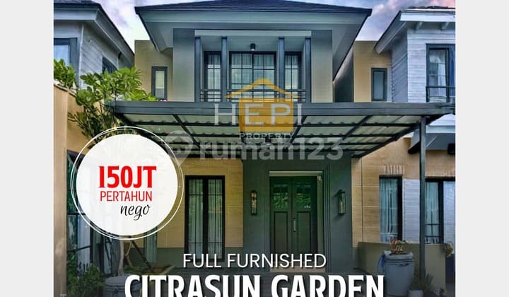 Rumah Cluster Full Furnished di Citrasun Garden Semarang