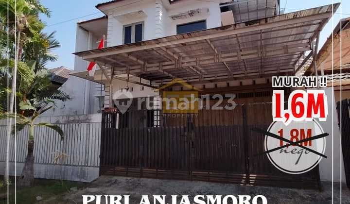 Rumah 2 Lantai di Puri Anjasmoro Dijual Cepat, Butuh Uang.