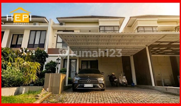 Rumah 2 Lantai Semi Furnished Mewah di Graha Padma Siap Huni