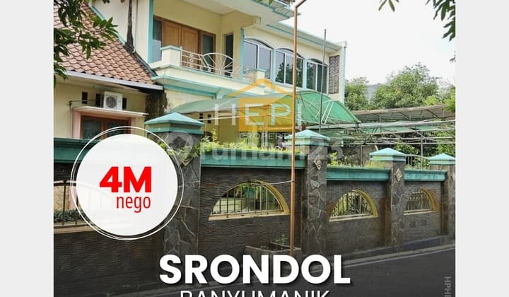 Rumah Luas Siap Huni di Srondol Wetan, Banyumanik Semarang