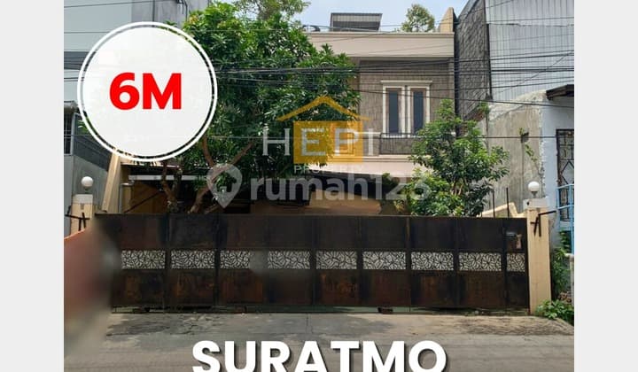 Rumah strategis lokasi pinggir jalan di Suratmo Semarang Barat